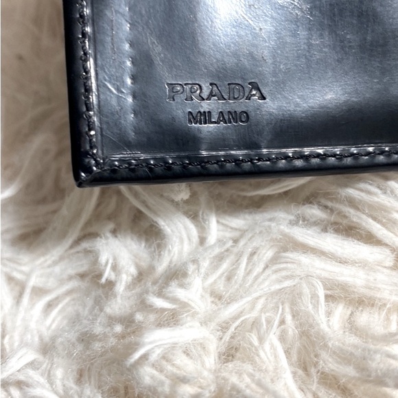 PRADA - AUTHENTIC PRADA Sm Leather Bifold Wallet From MILINO - Picture 10 of 16